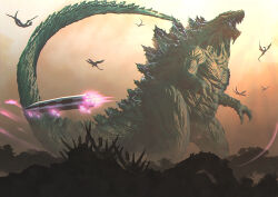 godzilla from godzilla (series) by nyoruniru