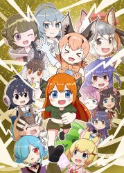 brown long-eared bat (kemono friends) from .live