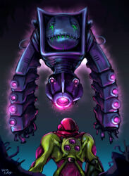 nightmare (metroid) from metroid by wakaba (wata ridley)