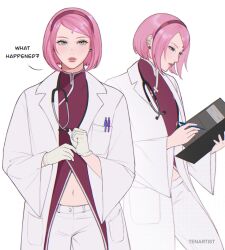 haruno sakura from boruto: naruto next generations by tenartistt