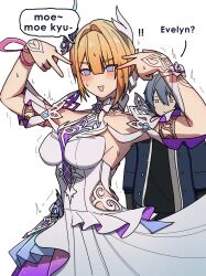 evelyn chevalier from zenless zone zero by dorahdew