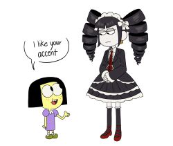 celestia ludenberg from danganronpa: trigger happy havoc by kiana mai