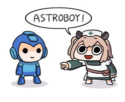 mega man (character) from indie virtual youtuber by keenbiscuit