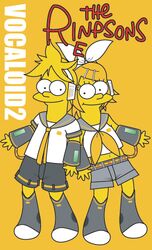kagamine len from the simpsons