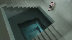 koharu (blue archive) from backrooms (creepypasta)