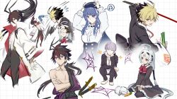 byakuya (under night in-birth) from under night in-birth by qitoli