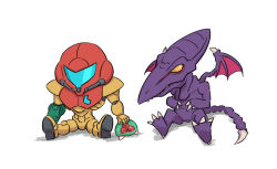 metroid (creature) from metroid by wakaba (wata ridley)