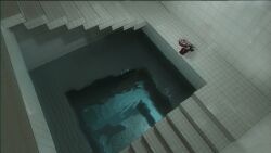 koharu (blue archive) from backrooms (creepypasta)