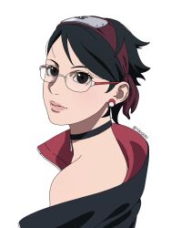 uchiha sarada from naruto (series)