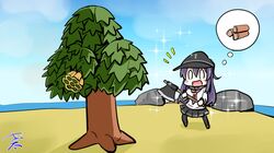akatsuki (kantai collection) from doubutsu no mori by nyonyonba tarou