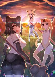 african wild dog (kemono friends) from kemono friends