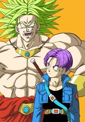 broly (dragon ball z) from dragon ball by lee (dragon garou)