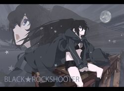 black rock shooter (character) from black rock shooter by neemui