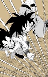 son goku from dragon ball by lee (dragon garou)
