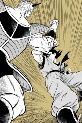 captain ginyu from dragon ball by lee (dragon garou)