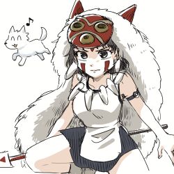 san (mononoke hime) from mononoke hime