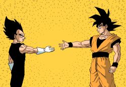 son goku from dragon ball by lee (dragon garou)