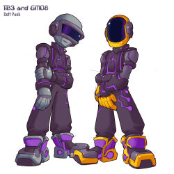 thomas bangalter from daft punk by karakatodzo