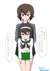 nishizumi maho from girls und panzer