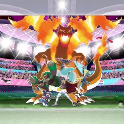 charizard from pokemon by tom higgins
