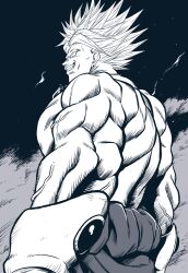 broly (dragon ball z) from dragon ball by lee (dragon garou)