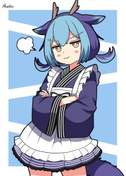 laundry dragonmaid from yu-gi-oh!
