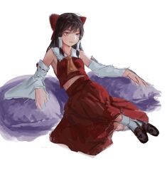 hakurei reimu from touhou