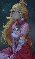 princess peach from super mario bros. by ippers