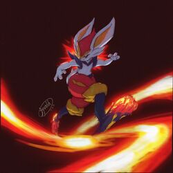 cinderace from pokemon