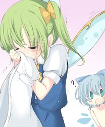 cirno from touhou by inasa orange