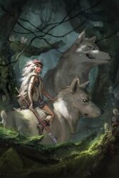 kodama from mononoke hime by ian macdonald