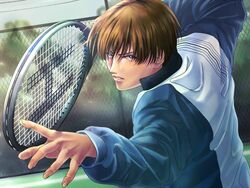 hiyoshi wakashi from tennis no ouji-sama