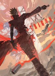 nicholas d wolfwood from trigun by yotsuyu