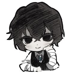 dazai osamu (bungou stray dogs) from bungou stray dogs