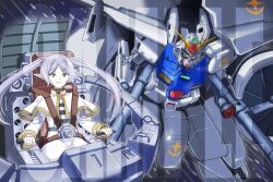 frieren from gundam by kin-san (sasuraiga)