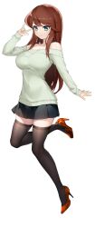 amezaki chihaya from jikkyou powerful pro yakyuu
