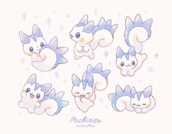 pachirisu from pokemon by mofucoffee