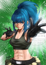 leona heidern from the king of fighters
