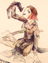 enmu (kimetsu no yaiba) from kimetsu no yaiba