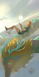 light dragon (zelda) from the legend of zelda by gymnopedies2