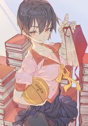 kanbaru suruga from bakemonogatari by hong