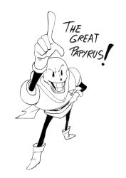 papyrus (undertale) from undertale by littlesam-19