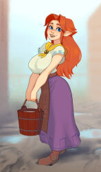 malon from the legend of zelda