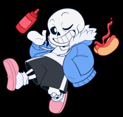 sans (undertale) from undertale by bia busana