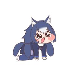 dire wolf (kemono friends) from kemono friends