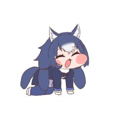 dire wolf (kemono friends) from kemono friends