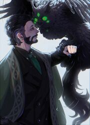 elias bouchard from the magnus archives by blackberreh-art