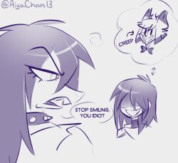 alastor (hazbin hotel) from deltarune by alyachan13