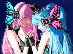 hatsune miku from magnet (vocaloid)