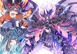 alatreon from monster hunter (series) by umitsuki